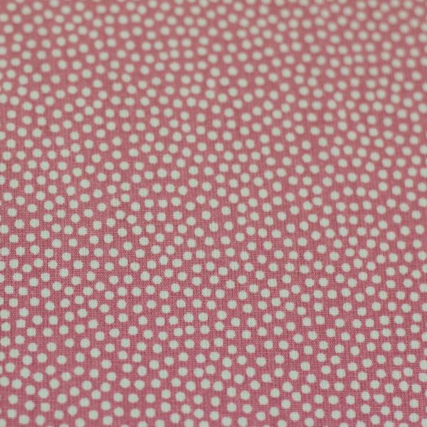 Baumwolle Dotty Altrosa/Weiß by Swafing